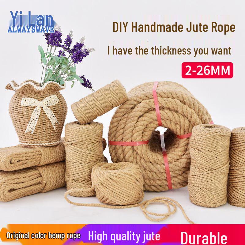 DIY Jute Rope for Cat Scratchers and Crafts
