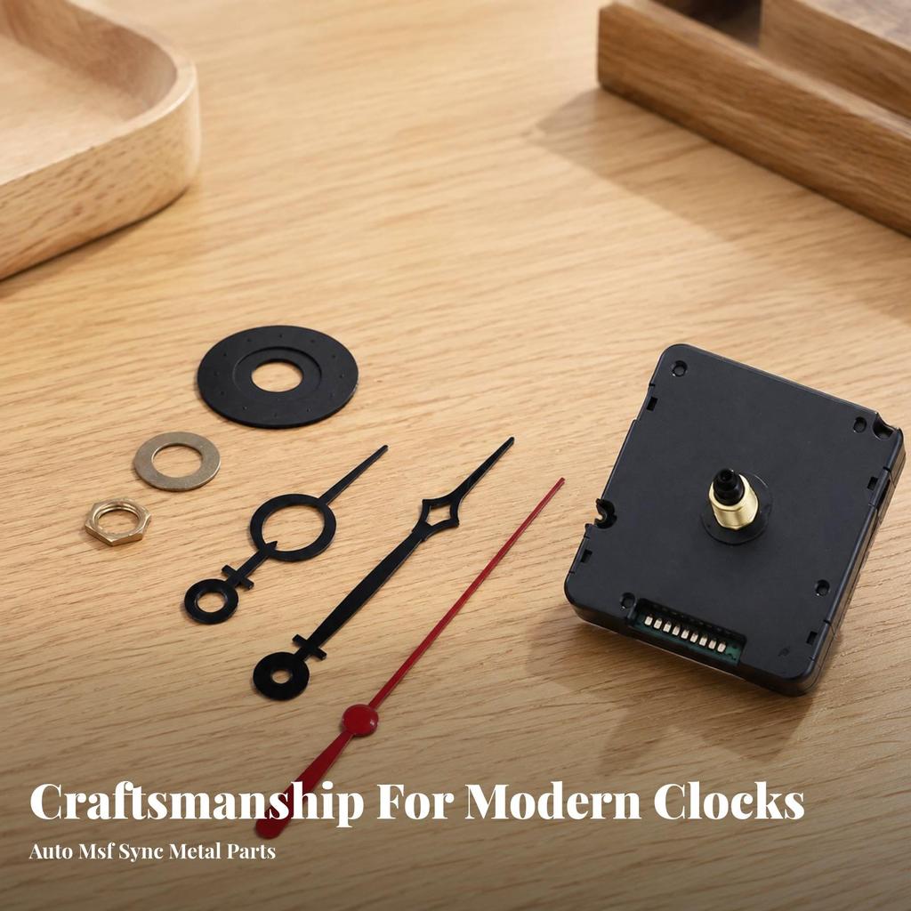 Radio Controlled Clock Movement Vintage-Inspired for Hobbyists, Clockmakers