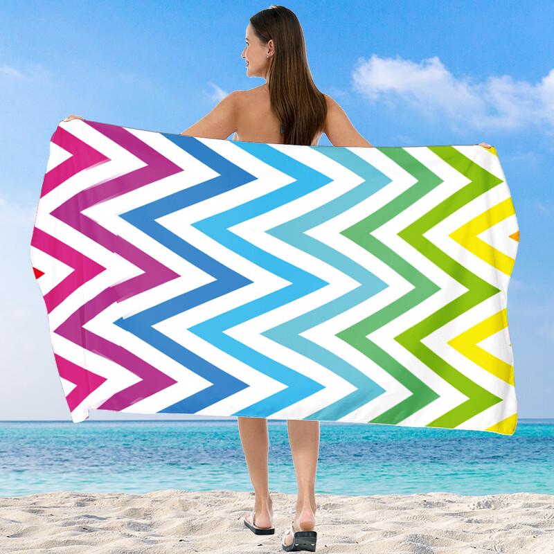 Alliance Messenger Printed Microfiber Beach Towel