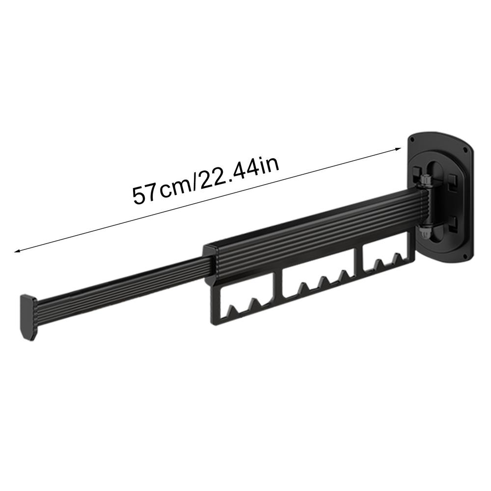 

Clothes Drying Rack Aluminum Alloy Folding Drying Rack Wall-mounted Collapsible Drying Rack Space Saver Clothes dryer