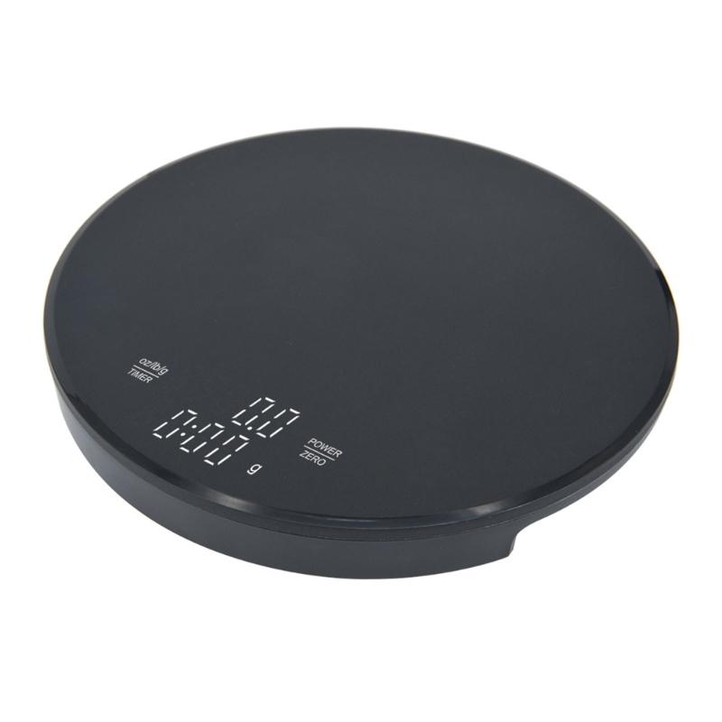 

Rechargeable Coffee Scale with Timers,House Espresso Scale, 3kg/0.1g Accurate Scale for Espresso and Pourover Coffee 1