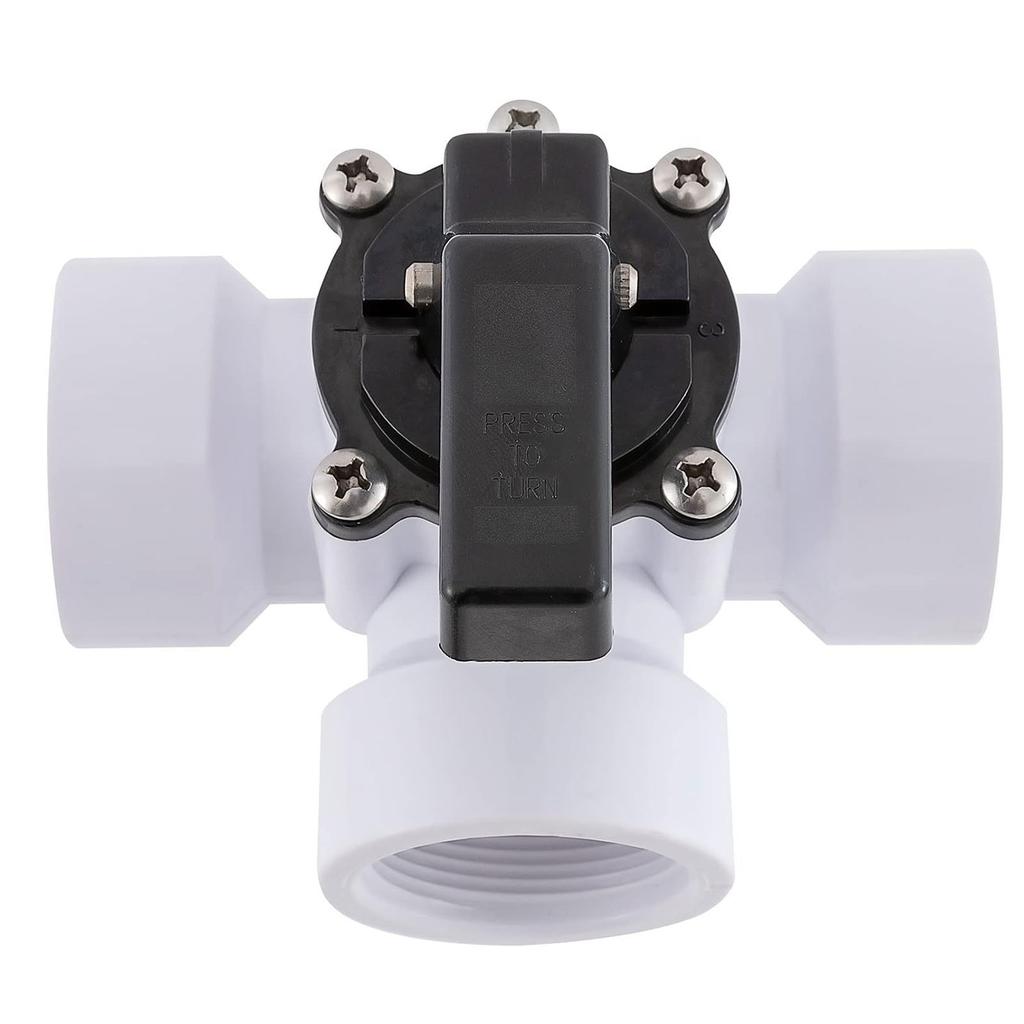 Pool Pump Hose Connector 3 Way Valves Diverter Valves Pool Management Part Pool Replacement Valves for Pool Vacuum Hoses