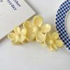 Hair Claw Three-Dimensional Flower Design Large Shark Clip Buns Half-Tied Hair Back Head Hair Claw Commuting Hair Accessories