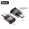 Type C Adapter USB 3.2 To Type C Converter 120W 10GB High Speed Data Audio Transfer For iPhone For MacBook For iPad For Huawei