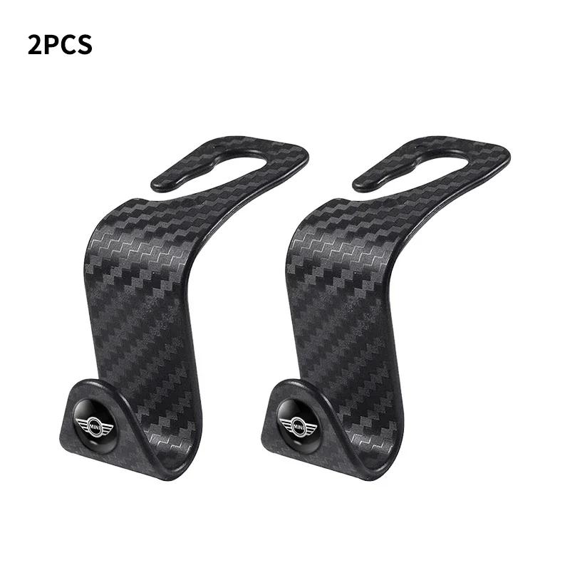 Crochet de siège de voiture Hanger de rangement multifonctionnel pour BMW MINI F55 F56 R60 R59 R58 WORKS One Cooper JCW R57 R56 R55 Accessoires