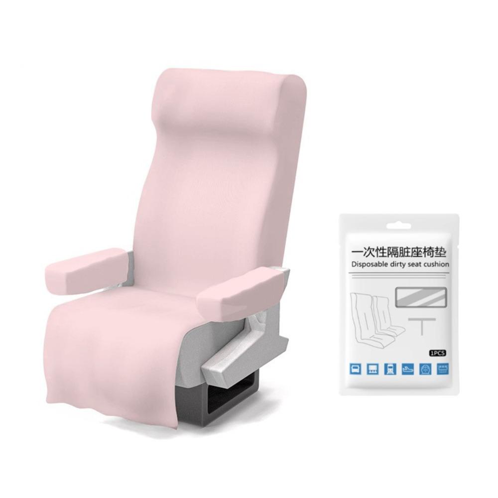 

3 Set Thickened Public Transport Chair Cover Chair Protective Cases Travel Supplies розовый