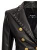 Soft Leather Formal Black New Women's Genuine Causal Blazer Handmade Lambskin