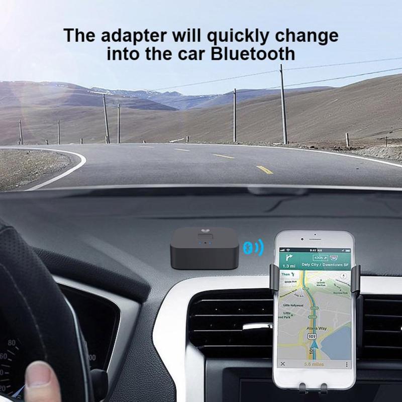 Bluetooth 5.0 Audio Receiver Wireless Transmitter NFC Car Wireless Speaker Adapter 3.5mm AUX+2 RCA