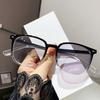Fashion Pochromic Anti Radiation Eyeglasses for Women/Men Anti Blue Light Computer Glasses