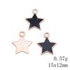 Mother's Day Charms For Nails Pentagram Moon Enamel Charms Pendant Art Supplies Pendant Accessories