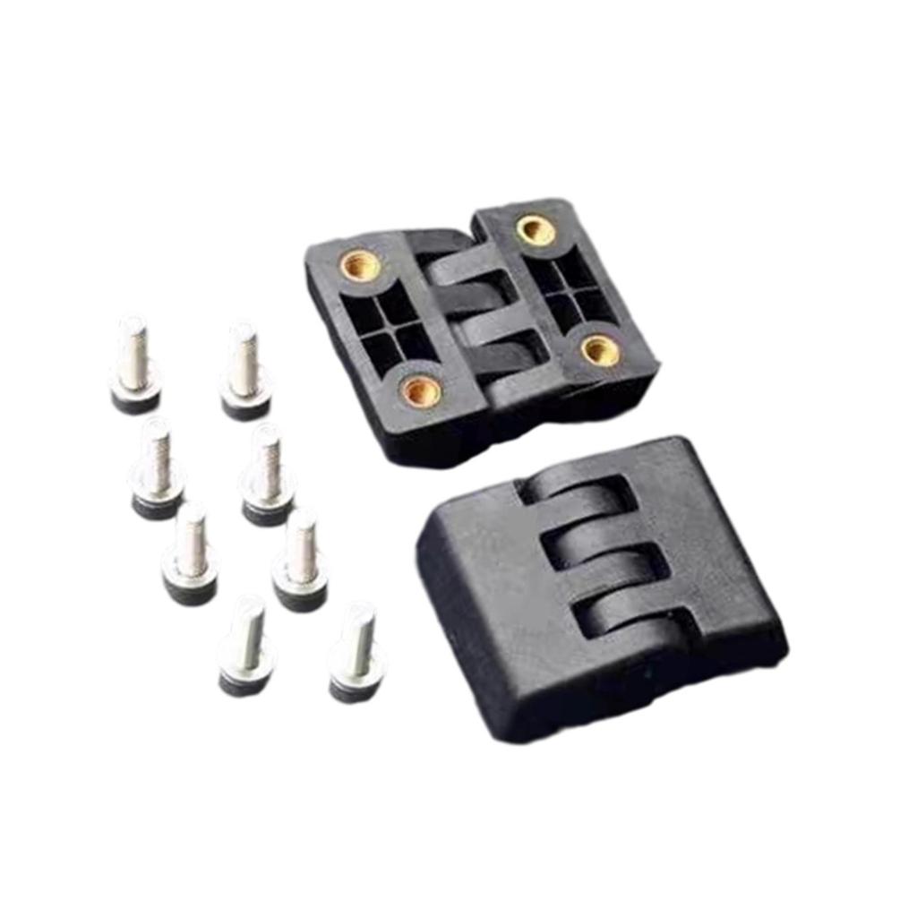 2 Pieces Motorcycle Rear Top Case Hinges Tail Box Spare Part Replacement Easy to Install