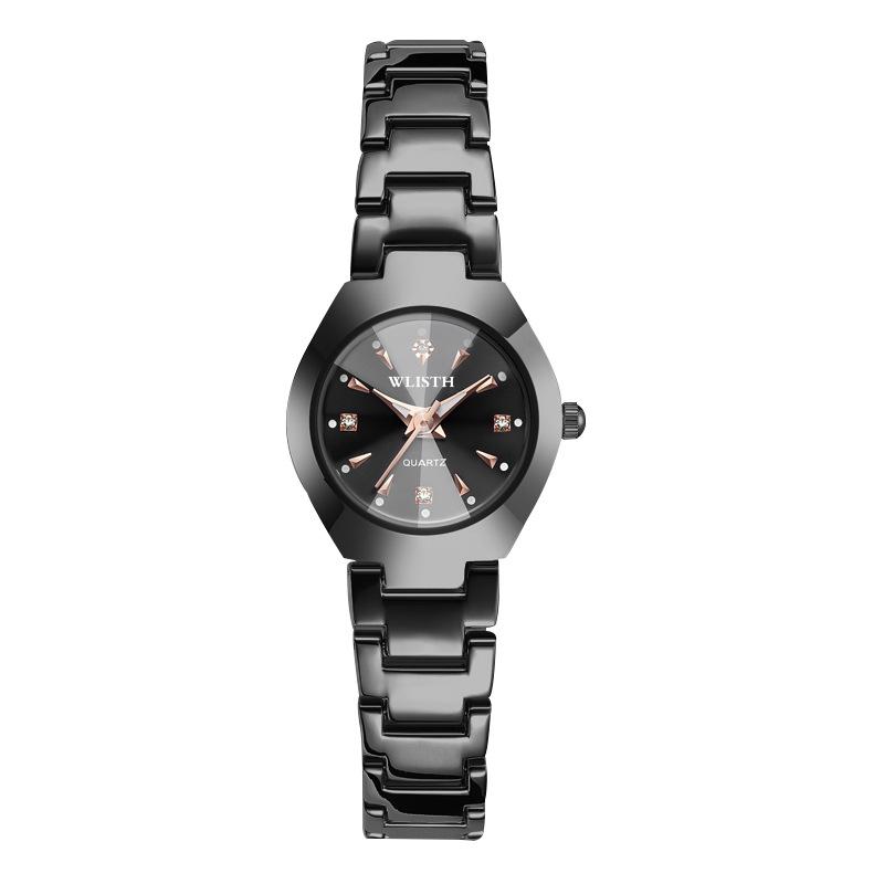 WLISTH Modern Women s Luminous Steel Band Watch for Couples