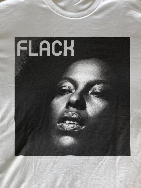 NEW Roberta - Roberta Flack Killing Me Softly White All Size T-Shirt AR95 S