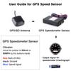 GPS Speedometersensorsett for speedometerinstrumenter