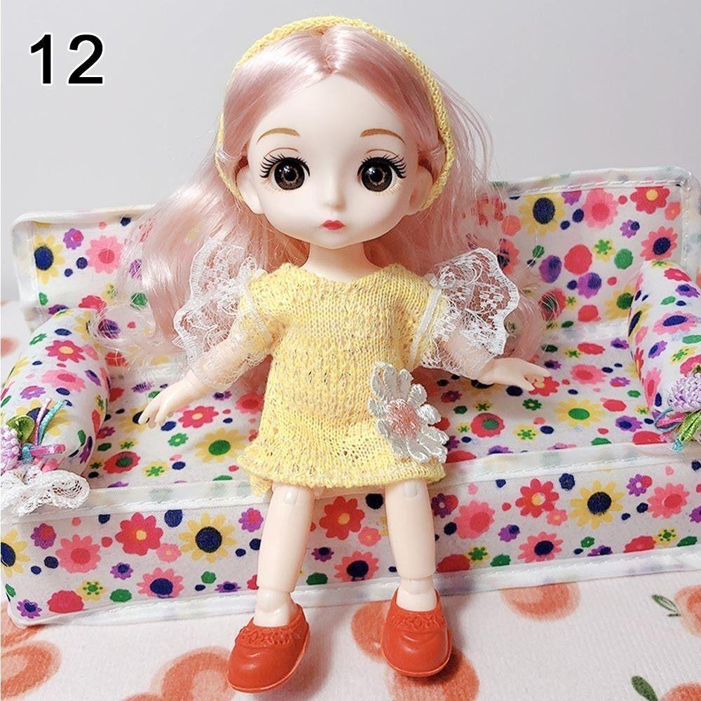 20 Styles High-end Dress Up Casual Wear Rompers T-shirt Hat Best Gifts  for 16~17cm Doll