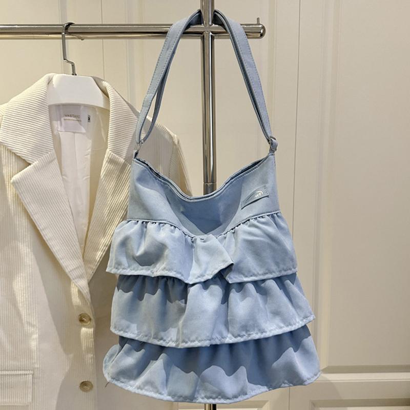 Fashion Large Capacity Side Crossbody Bag Portable Casual Handbag Shoulder Bag Summer Women's Bucket Bags CLE