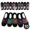 [Arnold Palmer] Women's Non-Slip Faux Fashion Socks, 10 Pairs, Made In Korea