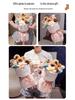 Buddha Capybara Plush Toy Bouquet - Cartoon Doll Gift for Birthdays or Christmas, Perfect for Girlfriend.