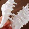 White Seashell Hair Claw Clip for Women, Large Conch Hair Clamp, Beach Vacation Hair Accessory, Perfect for Summer Hairstyle & t