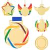 Medalha Comemorativa de Maratona em Metal - Prémio para Evento de Corrida Infantil (Ouro, Prata, Bronze)