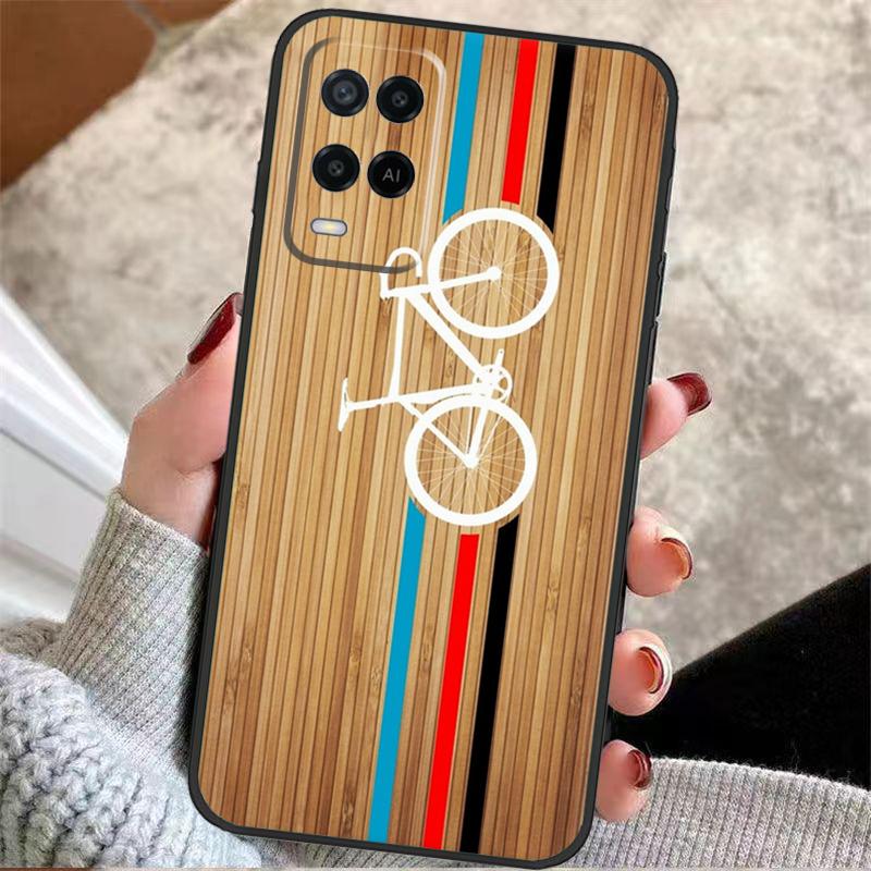 Mountain Bike Cycling Case For OPPO A72 A52 A54S A57S A17 A77 A74 A94 A5 A9 A53 A15 A16 A76 A96 A18 A58 A78 A98