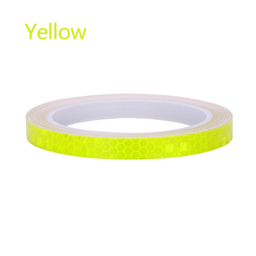 1 Roll Vinyl Motorcycle Rim Tape Reflective Wheel Stickers Decals Car Warning Stickers Motorbike Styling Decor Tool Accessories