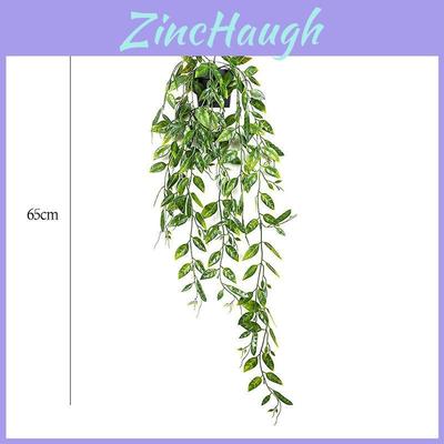 Eucalyptus Indoor Wall Decor Faux Plant With Plastic Leaves For Home Office