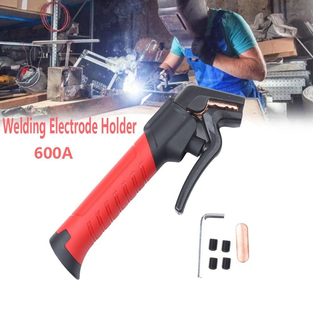 Heavy Duty Welding Electrode Holder Insulated Handle Electrode Holding Clamp  Welding Clamp