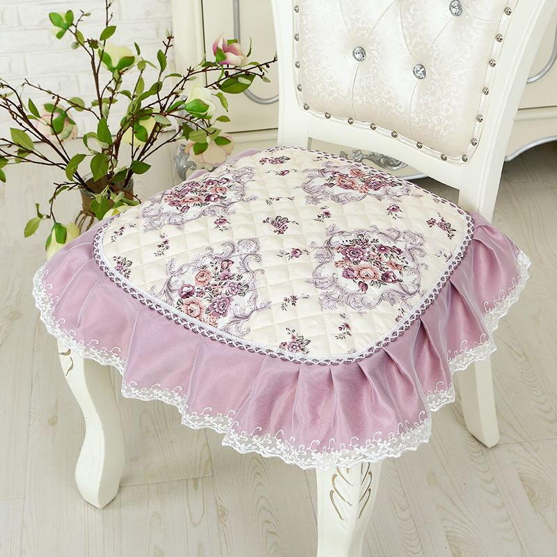 Simple Style Solid Color Dining Chair Cushion 43x45cm Home Decor Seat Cushion Thicken Non-slip Office Sedentary Stool Pads
