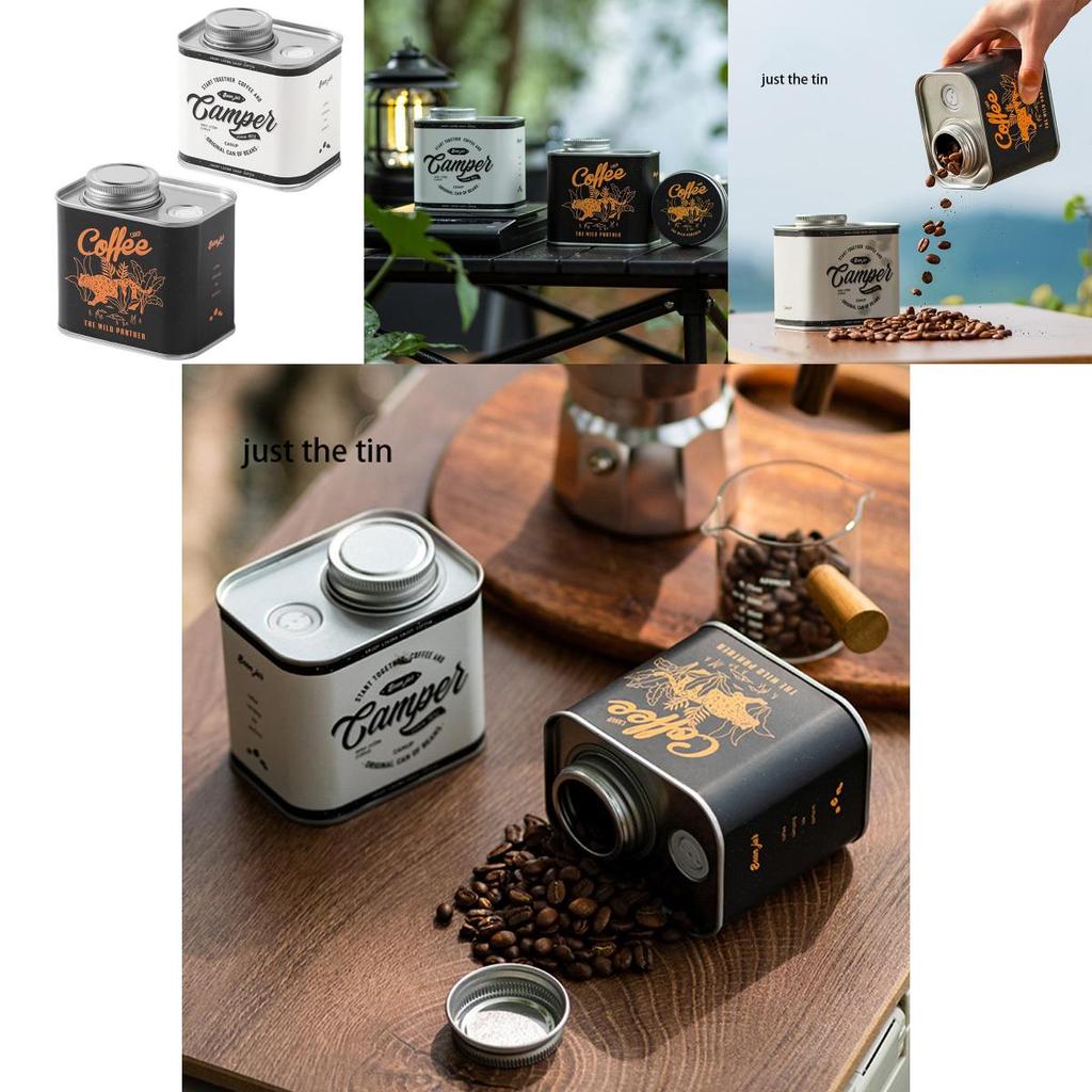 Ins Style Kaffeebohnen Versiegelter Behälter Outdoor Camping Blechdose für Lebensmittelverpackung und Lagerung