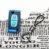 Tpu Leather Flip Car Key Case Cover For Peugeot 207 307 308 407 607 807 Fob Keychain For Citroen C2 C3 C4 C5 C6 Xsara Berlingo
