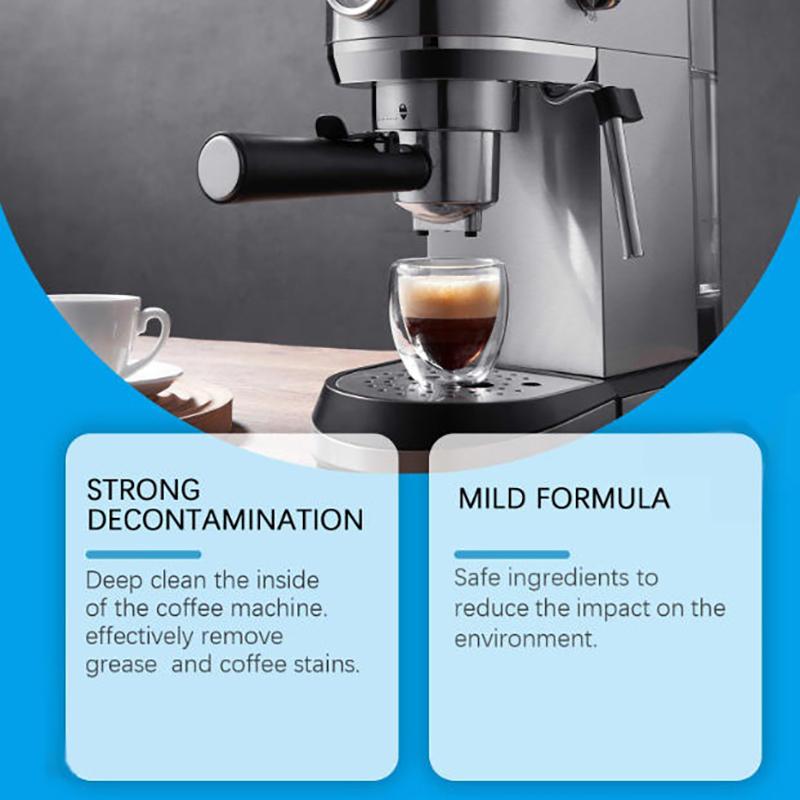 Tabletas Limpiadoras para Máquina de Espresso Descalcificación-Retrolavado Solución Removedora de Aceite Limpiador Tableta Limpiadora Especial Para Café