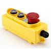 1pc 220V Electric Hoist Switch IP54 Lifting Button Box Exigent Stop Button Switch For Electrical Equipment