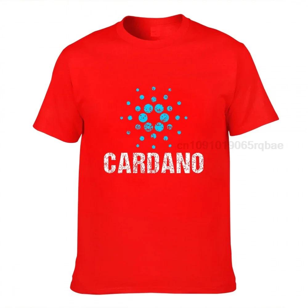 Cryptocurrency Crypto Miner Cardano Ada Tshirt Top Graphic Unisex Classic Grunge Summer Unisexs Clothing Pure Cotton Harajuku T Shirt