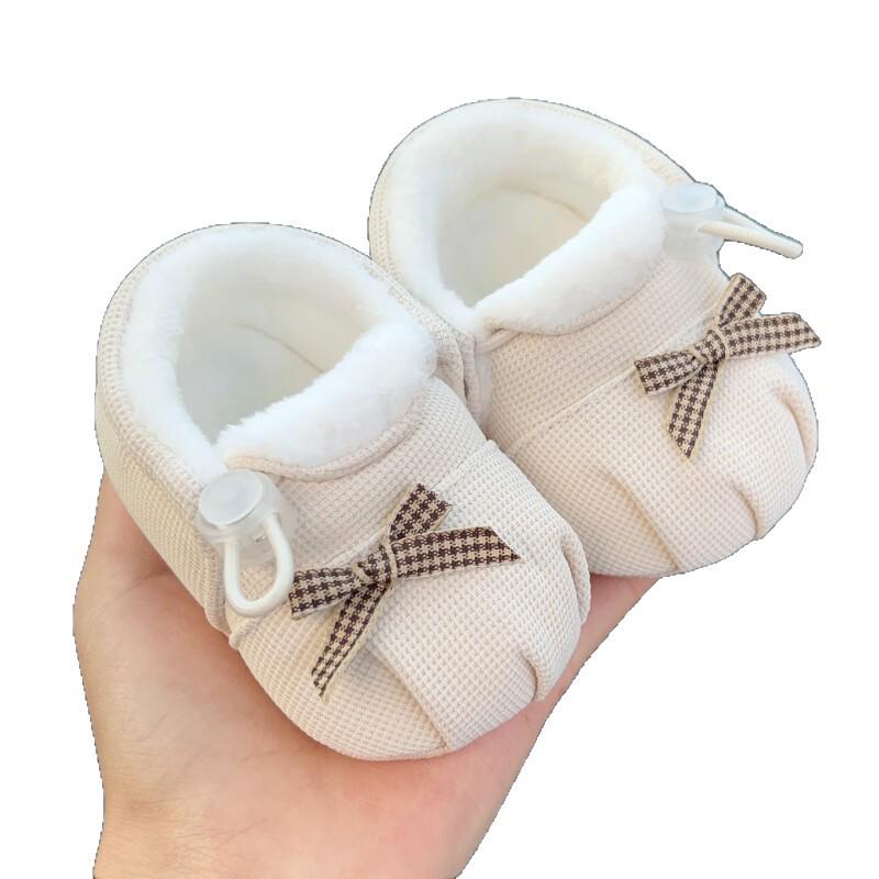 Rutschfeste Winter-Laufschuhe für Säuglinge, Weiche Sohle für Babys 0-12 Monate, Unisex Kleinkind-Schuhüberzieher, Sicherer Halt für Jungen & Mädchen