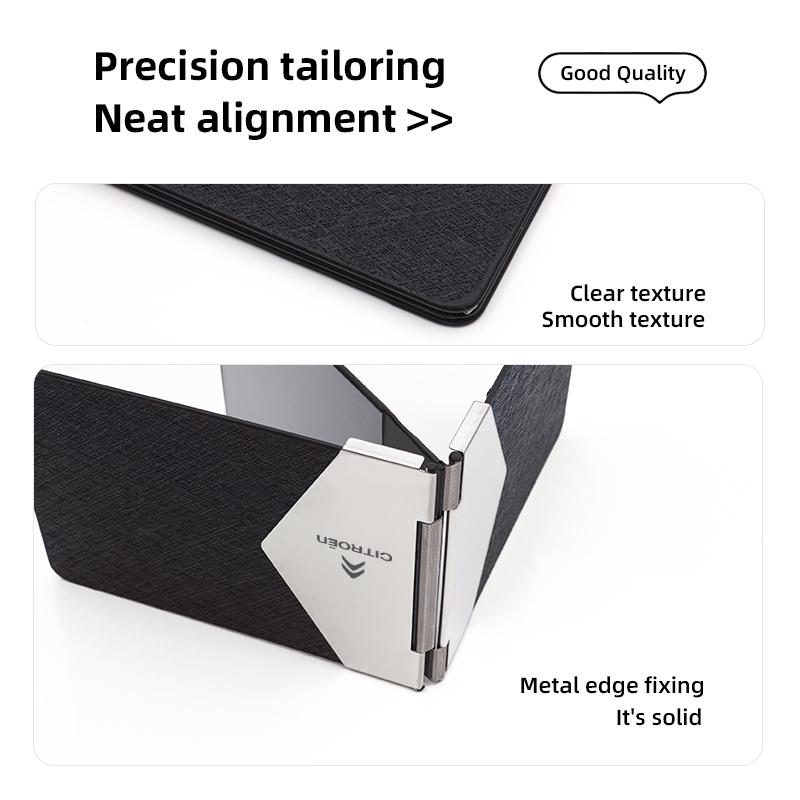 Car Metal Auto Driver License Cover Credit Card Holder For Citroen VTS DS3 DS4 DS5 RD3 Cross Berlingo Xsara Cactus Saxo Jumpy C8 ajy256