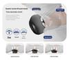 Lumbar Support Heated Waist Massager Pillow with Multi-Function Massage and Charging Capability