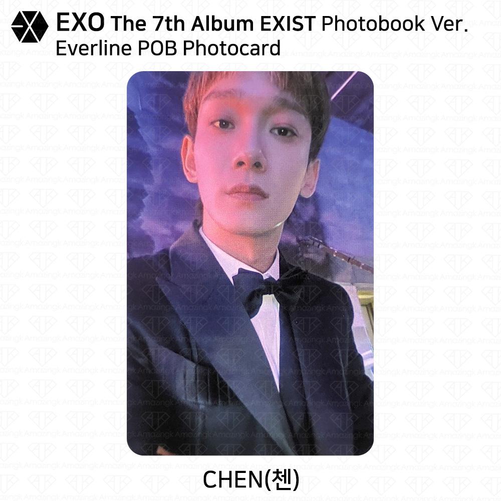 EXO The 7th Album EXIST POB Photocard Apple Music Soundwave Makestar Ktown4u