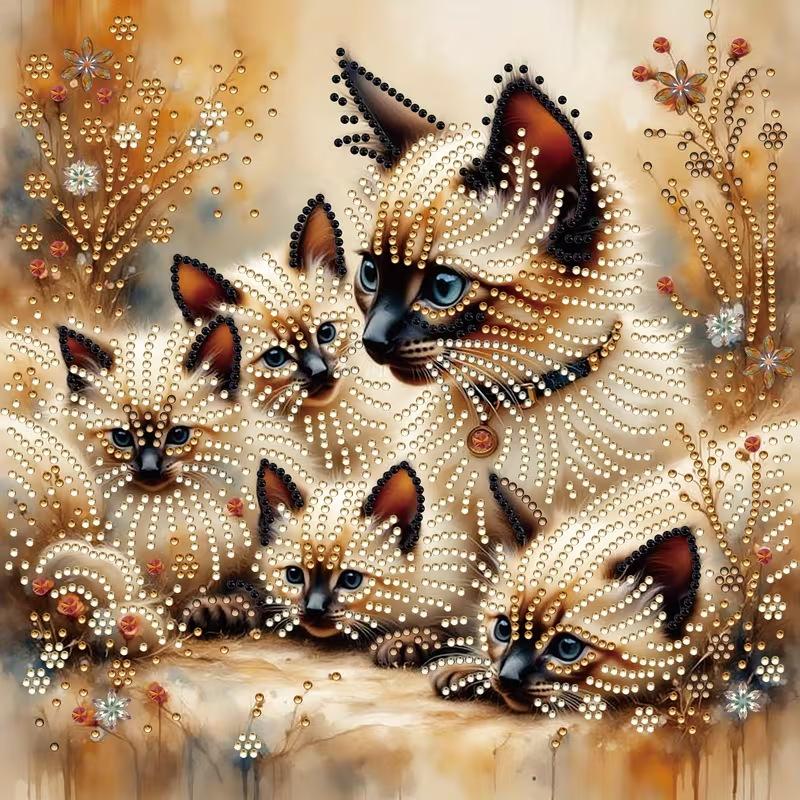 Diamond Painting Handmade DIY Diamond Painting Cartoon Square Living Room Bedroom Decorative Painting