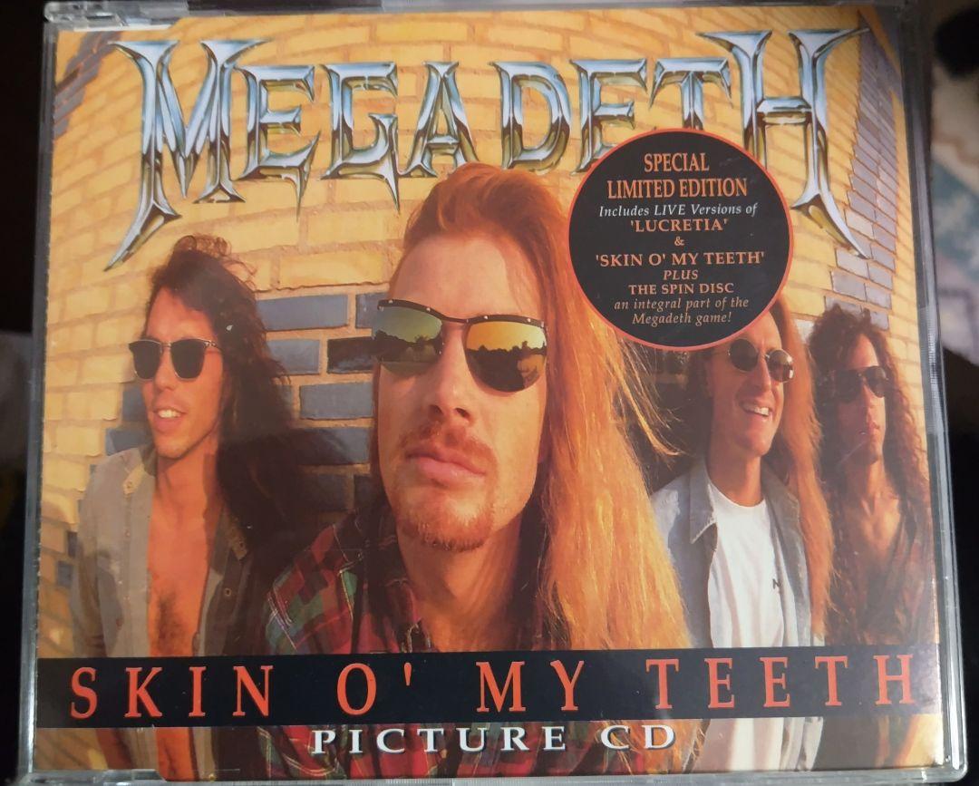 

[USED] MEGADETH SKIN O MY TEETH PICTURE CD