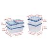Safe Mini Storage Case Set For Dolls House Scene 1/6 Scale Realistic Miniature Accessories