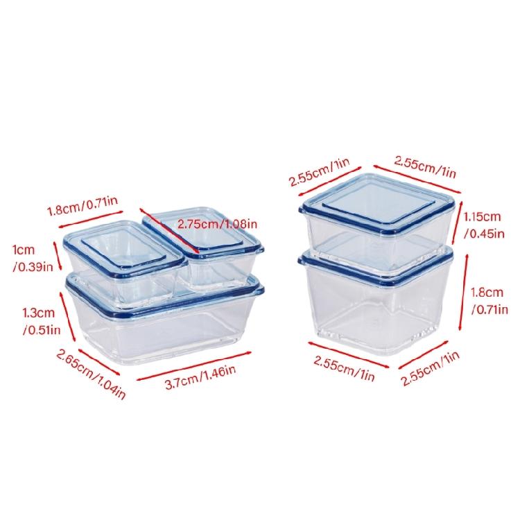 Safe Mini Storage Case Set For Dolls House Scene 1/6 Scale Realistic Miniature Accessories