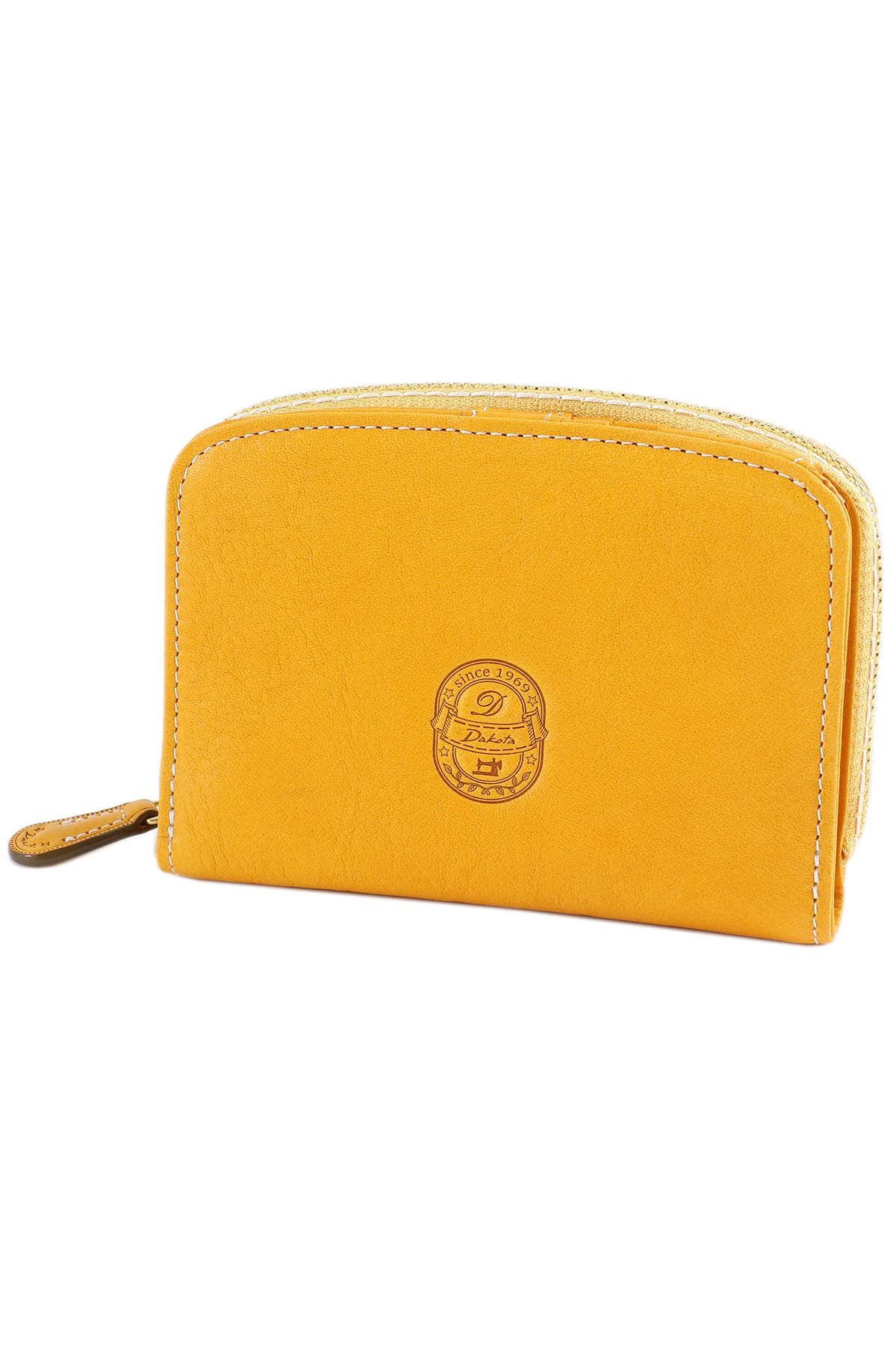 

Bifold Wallet Genuine Leather Mustard [Dakota] Women s DA-30180-53 гірчичний