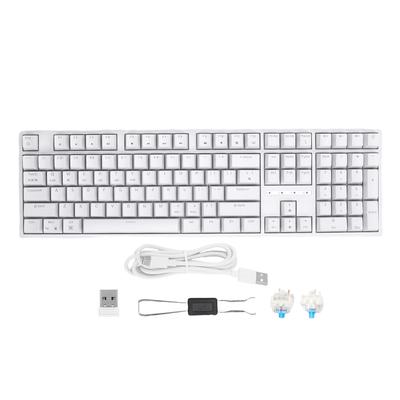 3 Mod Mekanik Oyuncu Klavyesi Hot Swappable USB C Kablolu Klavye Kablosuz BT 5.1 2.4Ghz ile