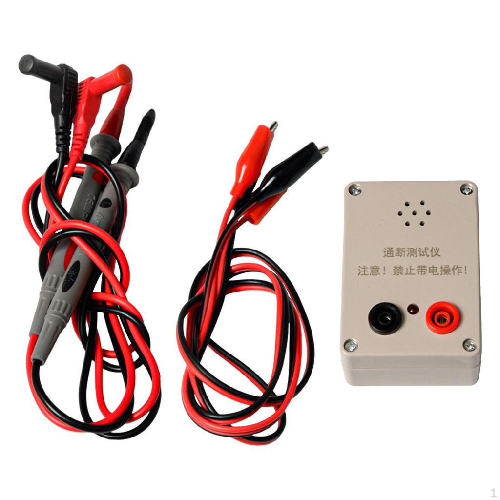 Wire Continuity Tester for Electrical Circuits, with Audible And LED Indicator Household Cable