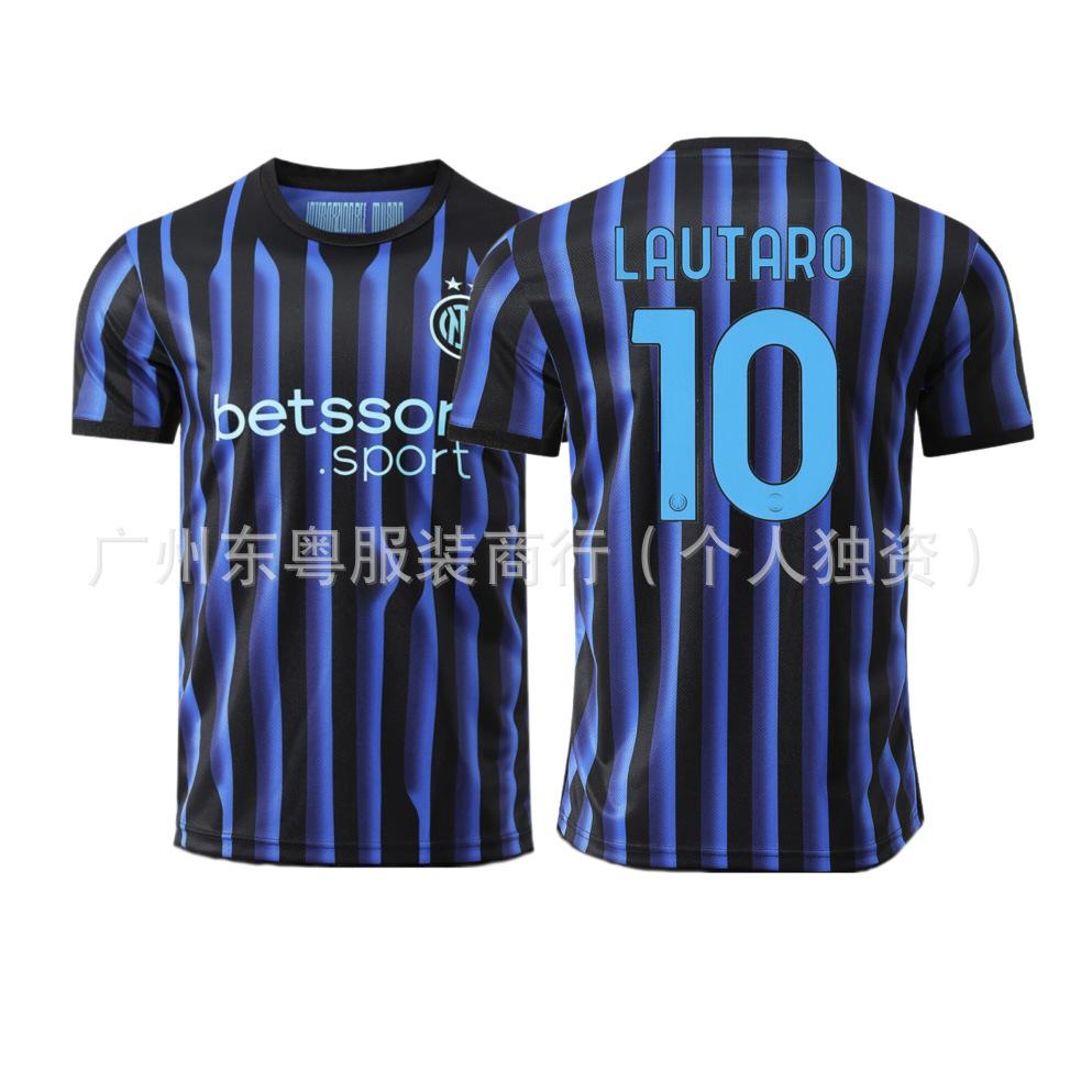 New Real Madrid Mbappe Liv Barcelona Man into Miami Jersey Adult Football Suit Club Short Sleeve Shirt