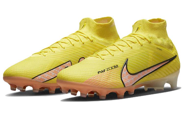 Nike Zoom Mercurial Superfly 9 Elite AG Pro Yellow Strike Sunset Glow DJ5165-780