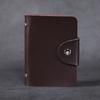 Hasp Leather 24 Slots Bits Business Card Bag Card Case Men Women ID Holders Bank Credit Card Organizer Bags Passport Card Wallet