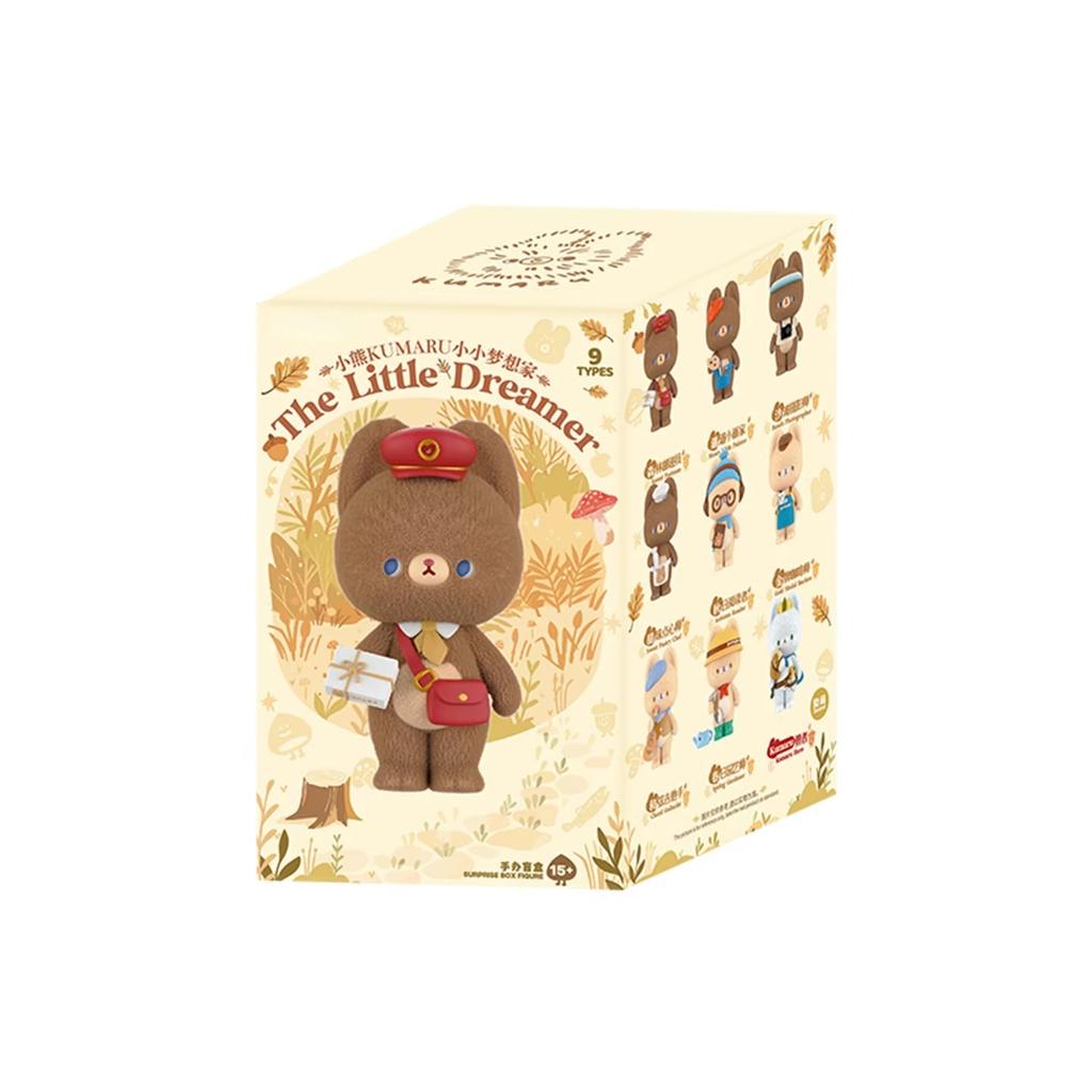 Little Bear Kumaru Handmade Blind Box Toy Cute Dreamer Series Plush Ornament Trendy Gift for Kids And Collectors