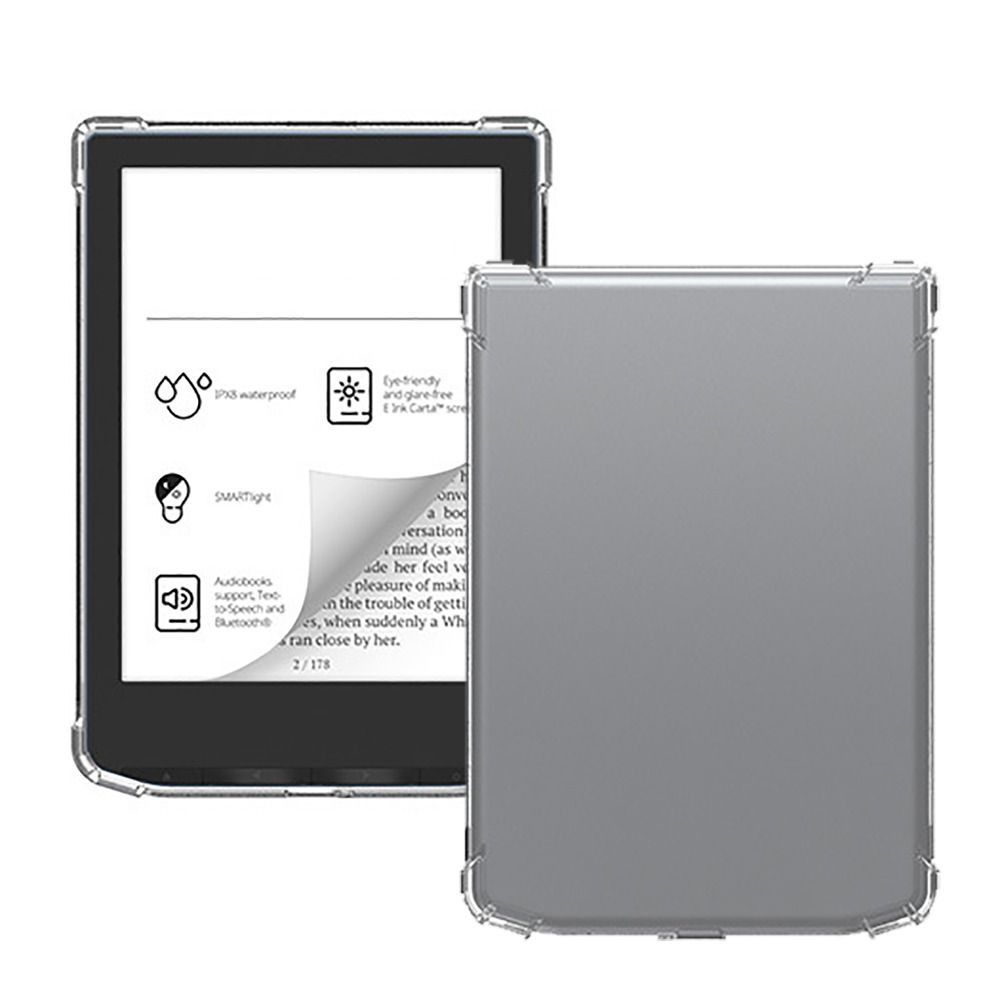 Transparent PB629/PB634 Funda TPU Back Cover for Pocketbook Verse/Verse Pro/Verse Pro Color